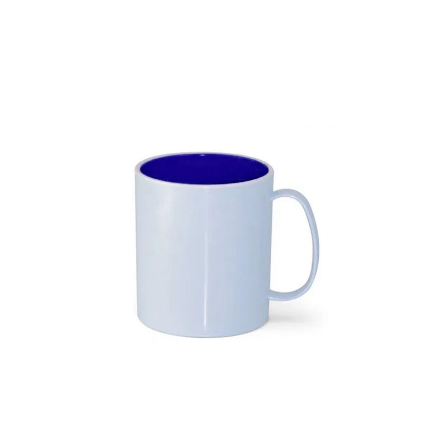 Caneca de sublimação fundo azul