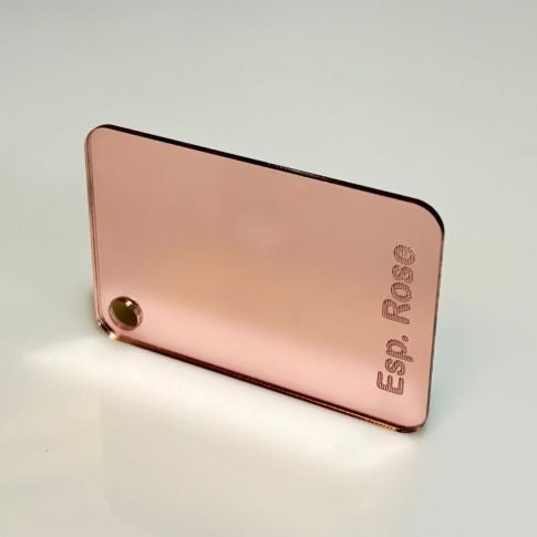 Acrílico espelhado Rose Gold 3mm