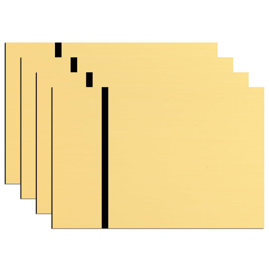 Painel gravação abs Dourado 1.3mm