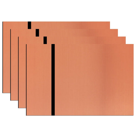 Painel gravação abs Ouro rosa 1,3mm