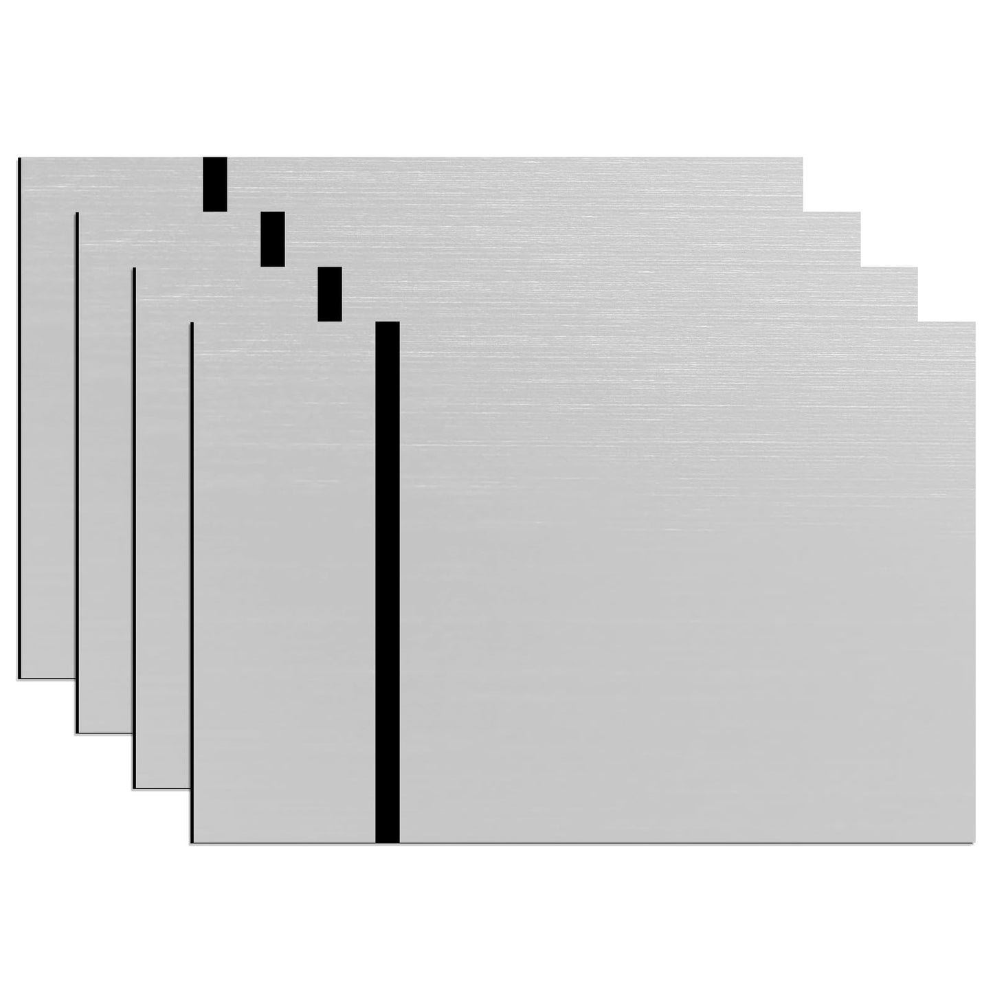 Painel gravação abs Prata 1.3mm