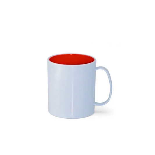 Caneca de Sublimação fundo vermelho