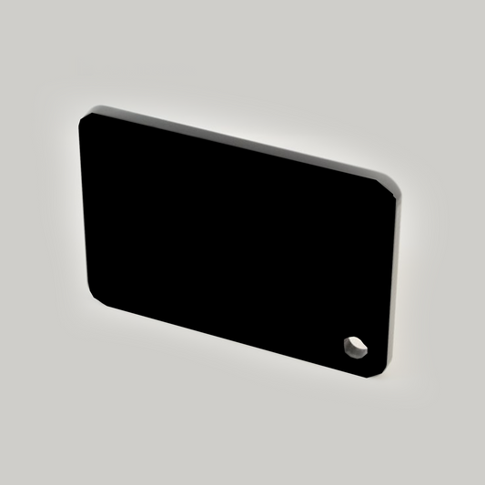 Acrílico preto 3mm